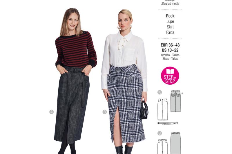 5715 Burda patroon rokken