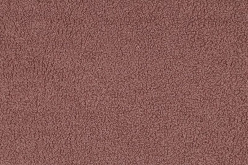 Teddy fleece stof, dubbelzijdig, blush. A.215-1