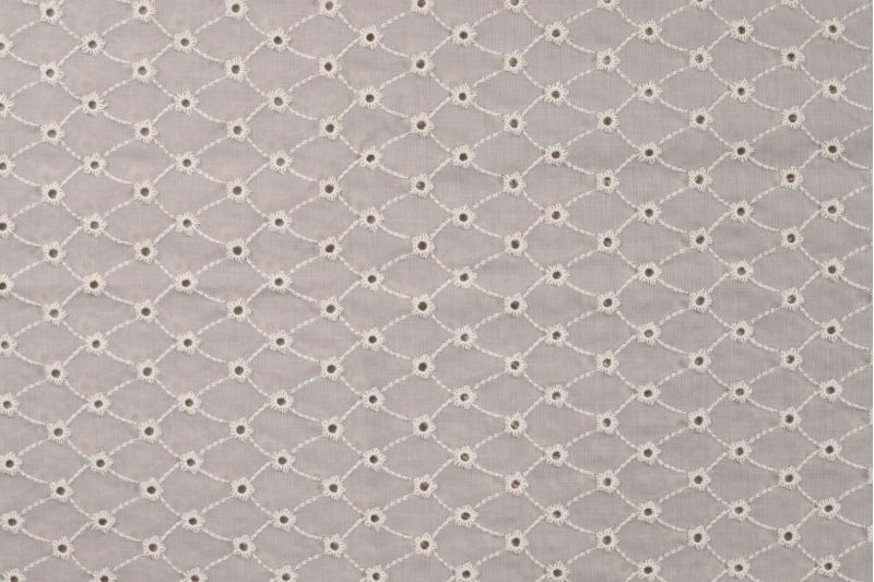 Broderie-melange-katoen-stof-zand-y153