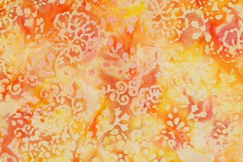 Batik-stof-grafische-bladprint-P181