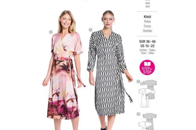 Burda Style, Naaipatroon jurk, 5844-1