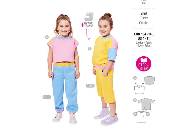 9184-Burda-kinder-naaipatroon-shirt.