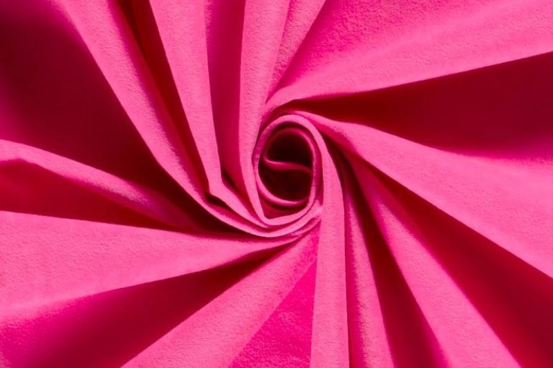 Suedine-stof-roze-x106