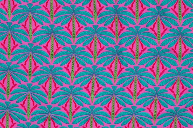 Viscose-voile-stof-palmbomenprint-P639