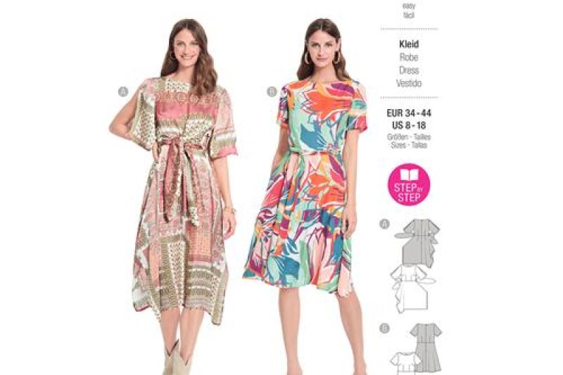 Burda Style, Naaipatroon jurk. 5903-1