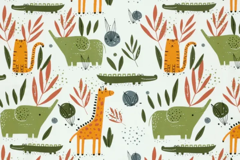 Tricot-katoen-stof-dierenprint-P469