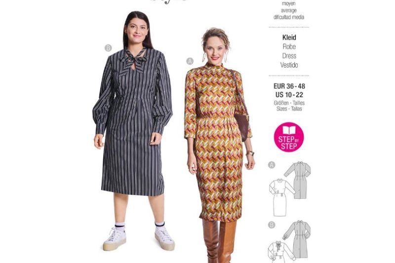 Burda-style-naaipatroon-jurk-5798