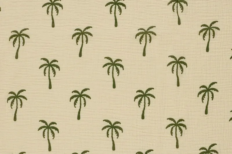 Double-gauze-mousseline-stof-palmbomenprint-p636