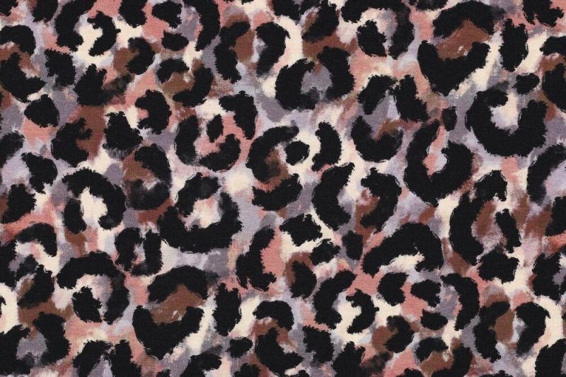 Jersey-stof-panterprint-y895