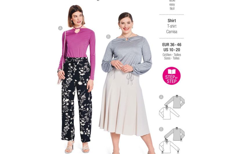Burda Style, Naaipatroon t-shirt 5752-1