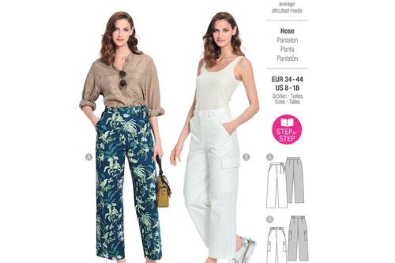 Burda Style, Naaipatroon broek. 5902-1