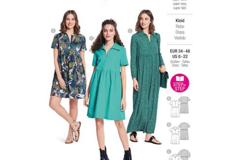 Burda Style, Naaipatroon jurk 5829-1