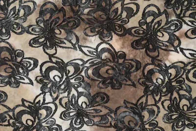 Jersey-stof-tie-dye-bloemen-relief-Y734