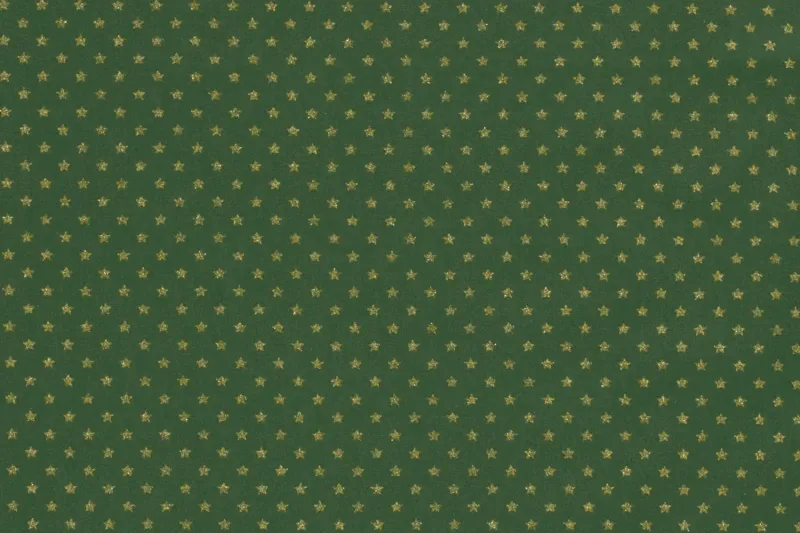 Kerst-katoen-stof-sterretjesprint-foliedruk-KER029