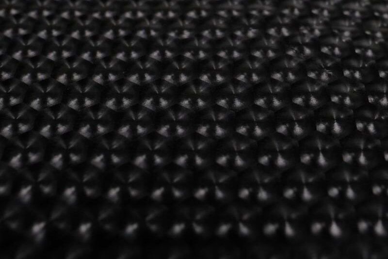 Soft-shell-stof-hexagon-zwart-c714