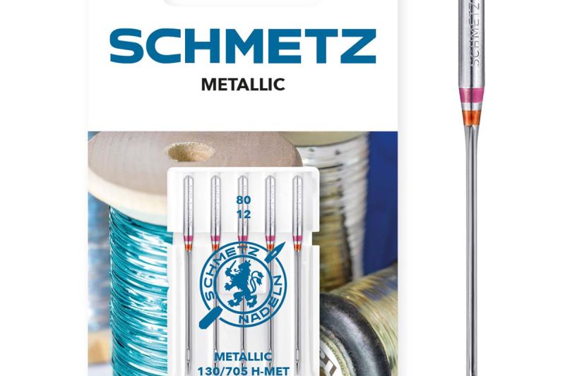 Schmetz Naaimachine Naalden, Metallic, 80/12