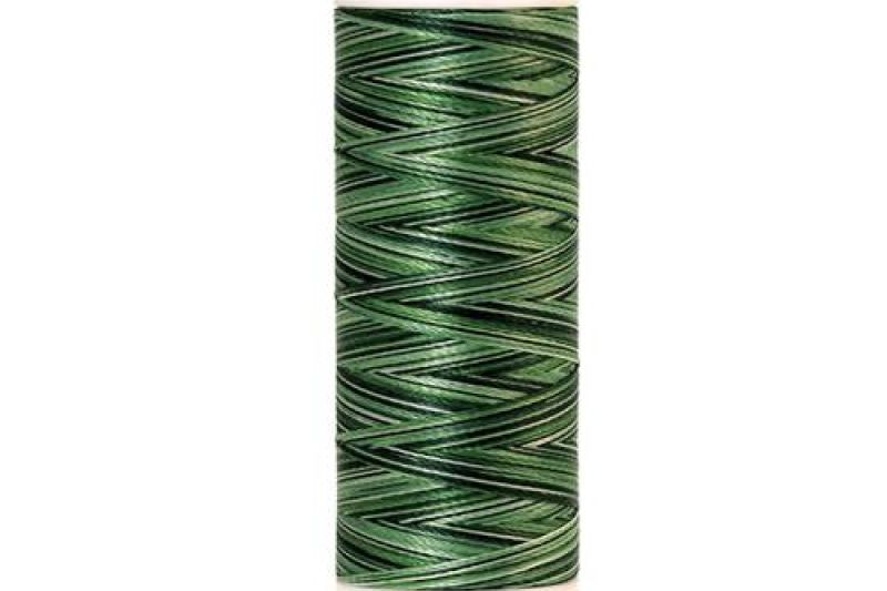 Amann Mettler garen ,poly sheen multi, 200 meter, kleur 9805 groen mix