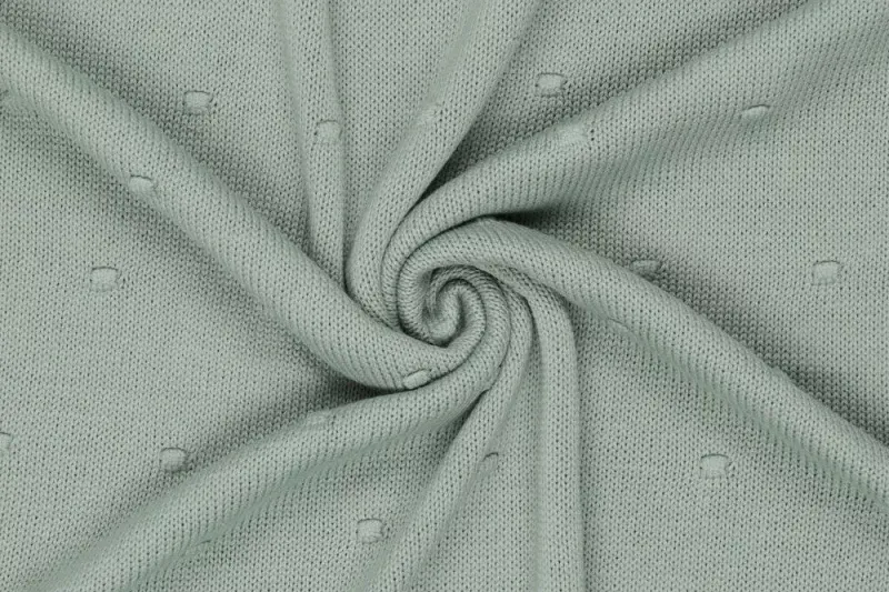 Gebreide-stof-stippen-dusty-mint-y478