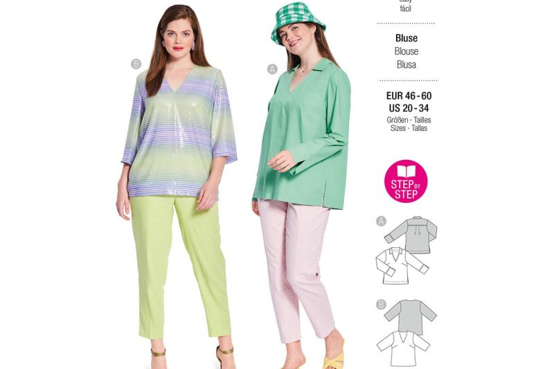 burda-style-naaipatroon-blouse-5665