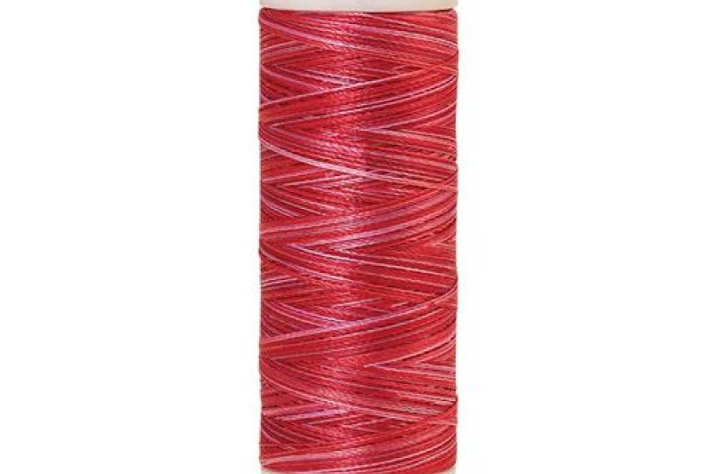 Amann Mettler garen ,poly sheen multi, 200 meter, kleur 9405 . roze Mix