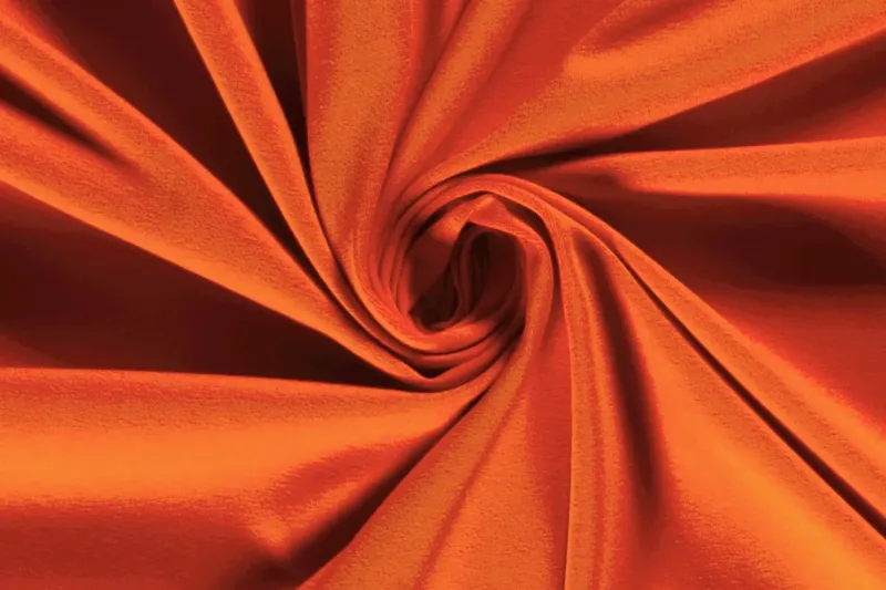 Tricot-katoen-stof-oranje-tkn036