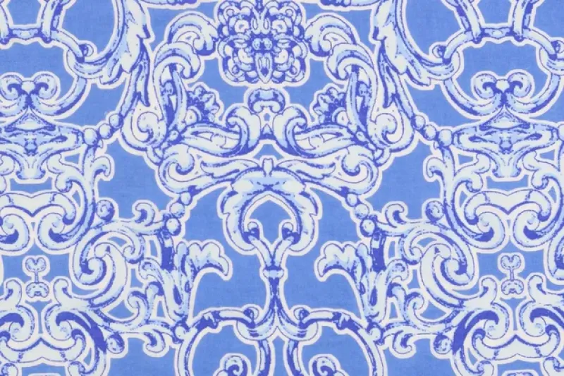 Katoen-voile-stof-delfts-blauw-ornamenten-y75
