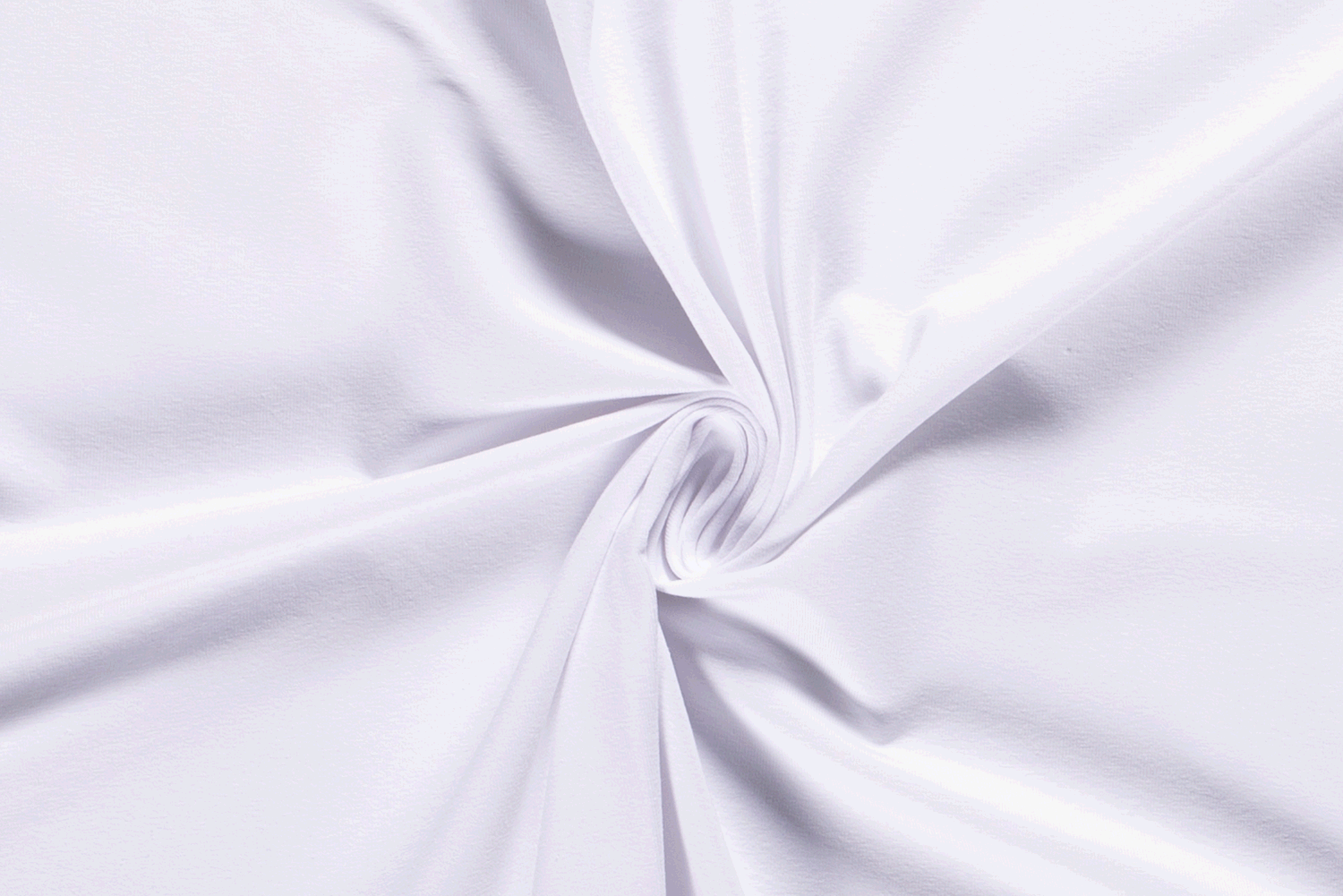 Tricot katoen stof wit, TK050