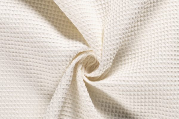 Wafeldoek stof, off-white 051.2