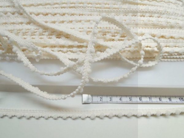 Bolletjes band ca 3mm bolletje