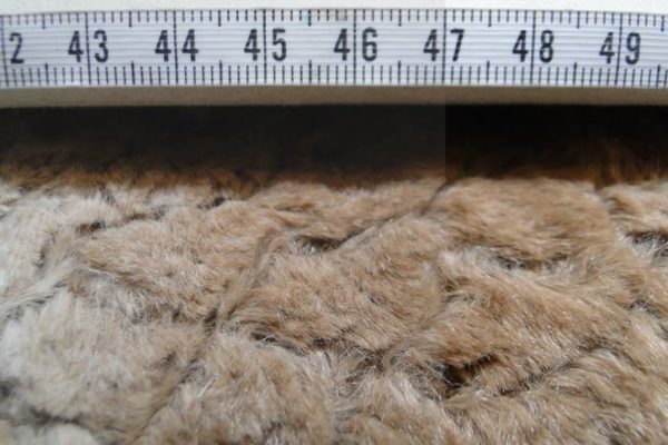 bruin met kleur verloop
