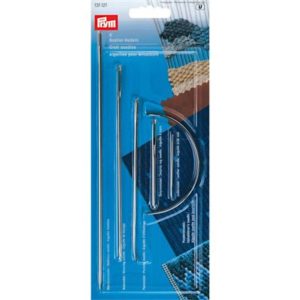 Handwerknaaldenassortimenten zilverkleurig groot, 6st. 131121