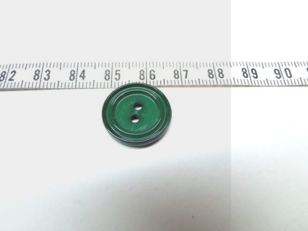 Knoop 26 groen ca 18 mm
