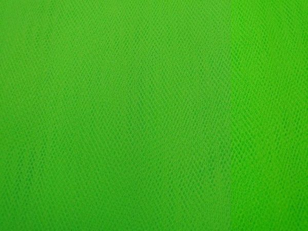 Tule stof fluor groen - Afbeelding 2