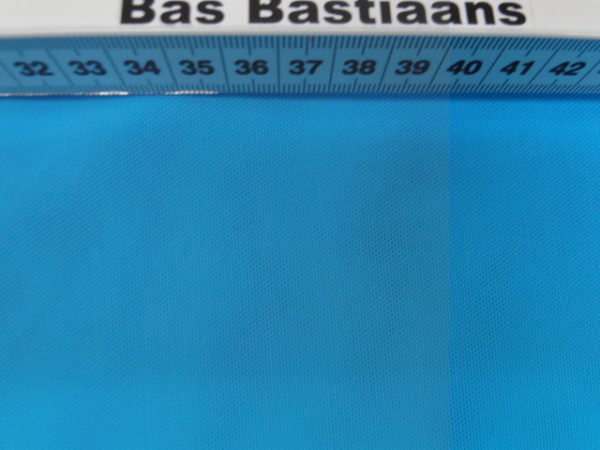 Tule mesh kant aqua. X1032 - Afbeelding 2