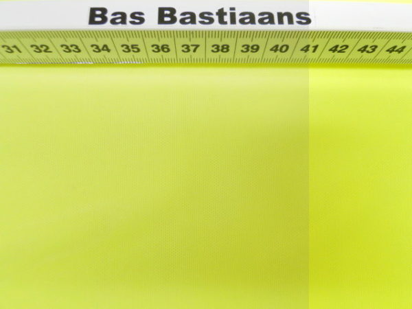 Tule mesh kant fluor geel. X1033 - Afbeelding 2