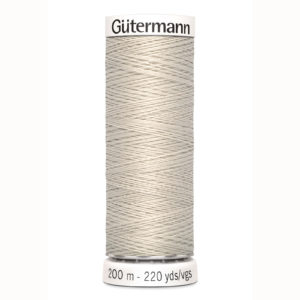 Gütermann garen, beige.