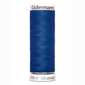 Gütermann garen, blauw.