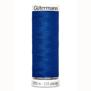 Gütermann garen, blauw.