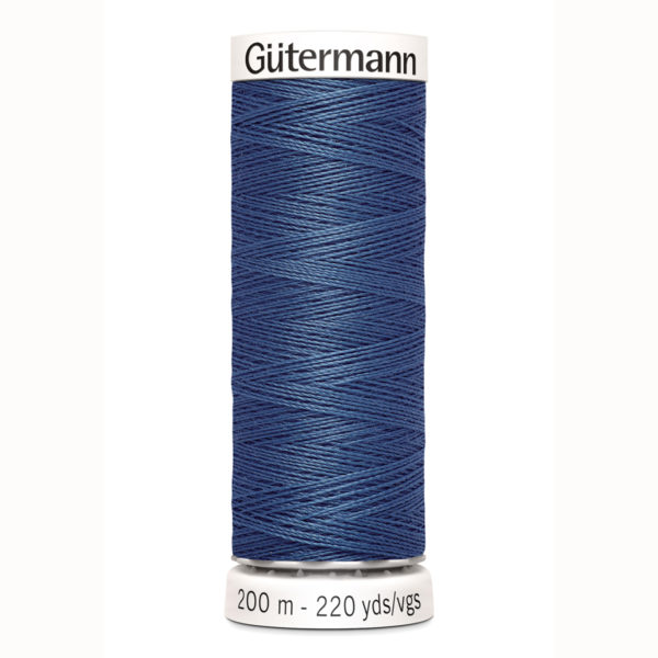 Gütermann garen, blauw.