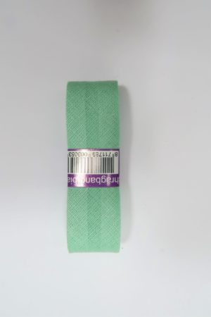 Biaisband katoen - 33 kleuren - Mint groen
