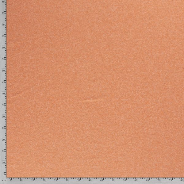 Gebreide stof, zalm gemêleerd. Q1042 - Afbeelding 2