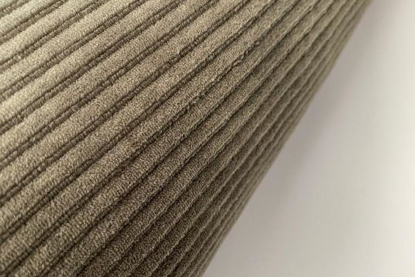 Rib stof stretch, leger groen. Q3009 - Afbeelding 2