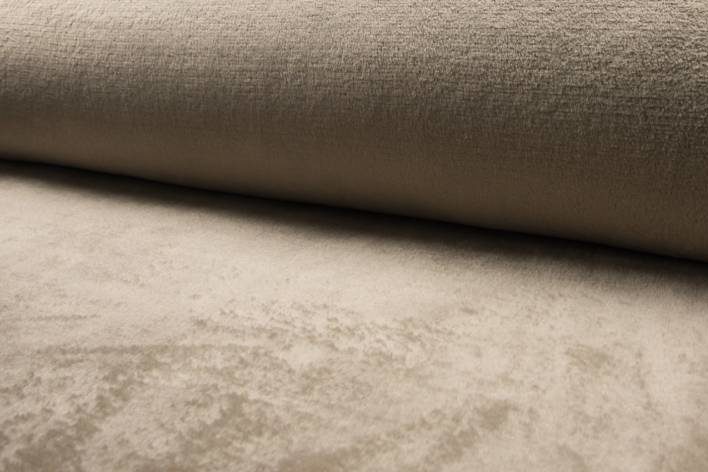 baseren Cilia Ontmoedigen Fleece stof, cuddle fleece, zachte kwaliteit, beige. FC055 . WEEK 51 ! -  Stoffendorp