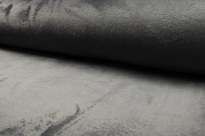 vloeiend Derbevilletest Regelen Fleece stof, cuddle fleece, zachte kwaliteit, grijs. FC065 - Stoffendorp