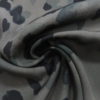 Viscose stof, panterprint, legergroen/donkergroen