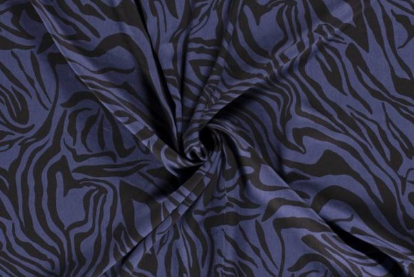 Q4062-tencel-stof-zebra-print-blauw-zwart