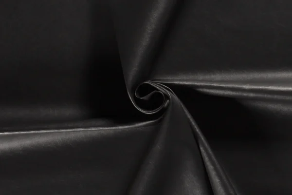 Nappa-leather-stof-zwart-ll069
