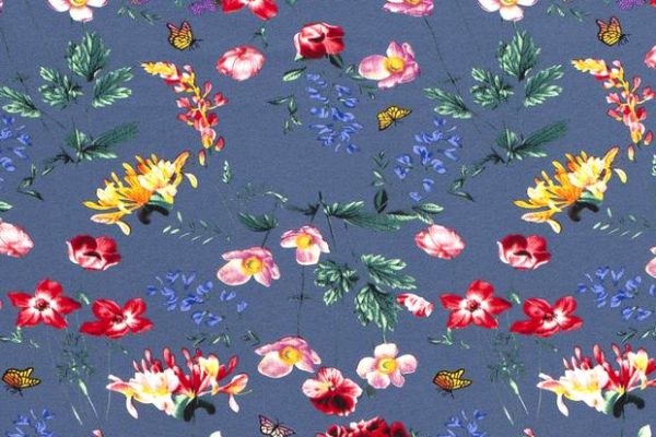Chiffon stof Q4682