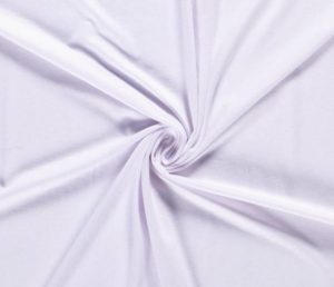 Tricot viscose stof wit, TV050