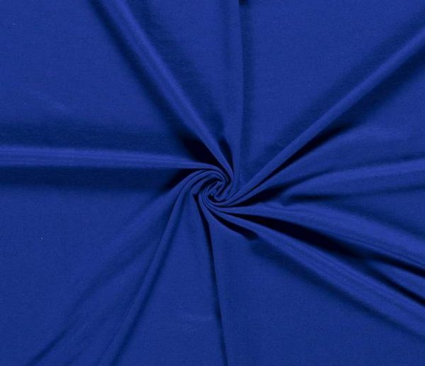 Tricot viscose kobalt